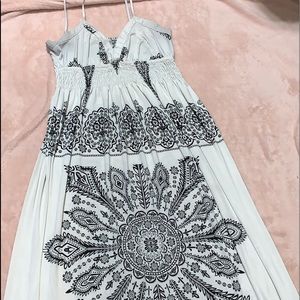 Large long summer dress